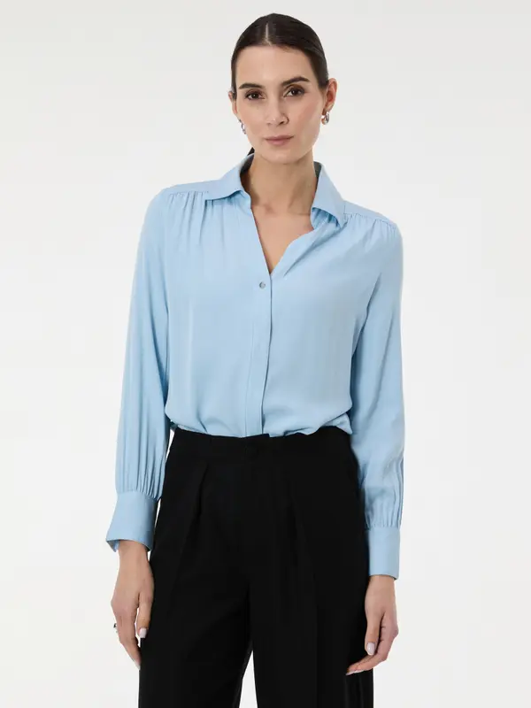 Orsay Svijetloplava bluza ORSAY