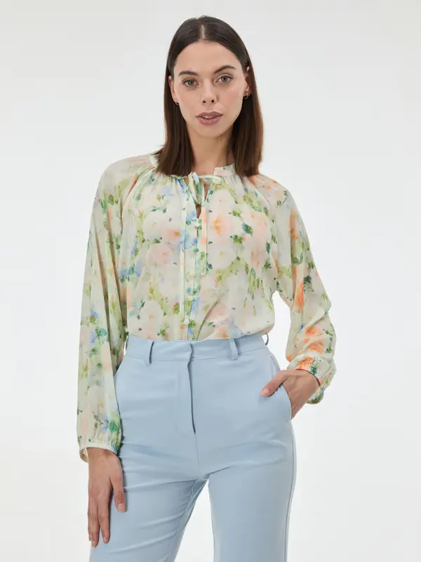 Orsay Svijetlozelena bluza s uzorkom ORSAY