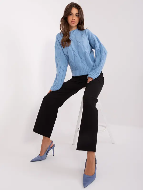 Factory Price Sweater-AT-SW-0146.10P-Light Blue