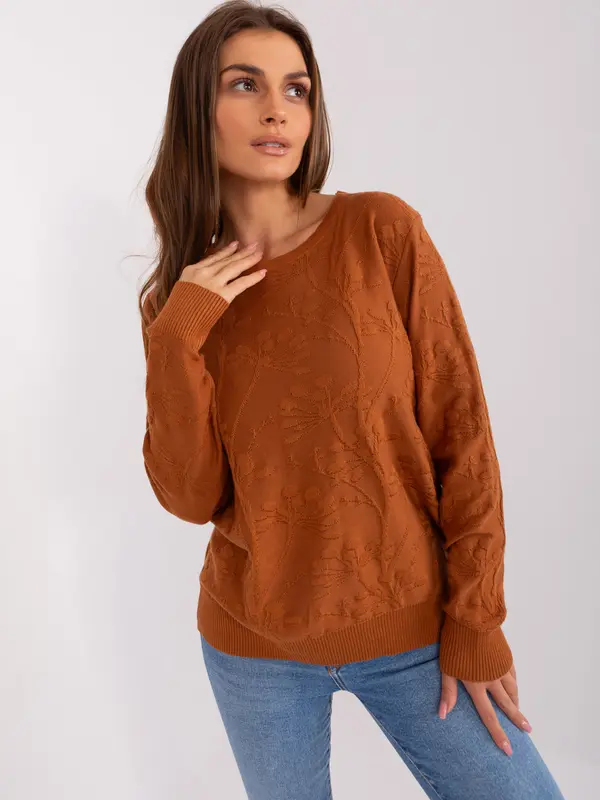 Wool Fashion Italia Sweater-AT-SW-2231.99P-light brown