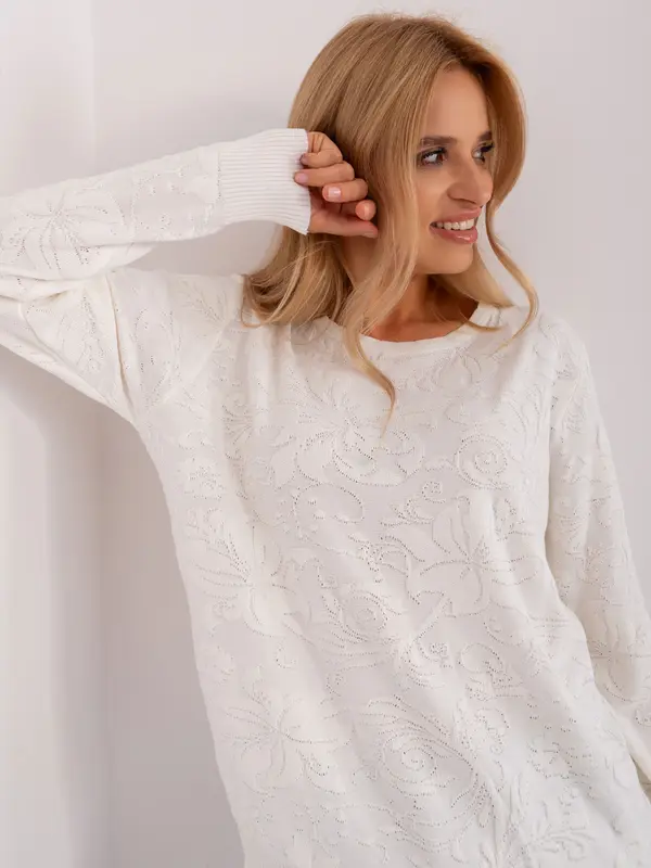 Wool Fashion Italia Sweater-AT-SW-2231A.00P-ecru