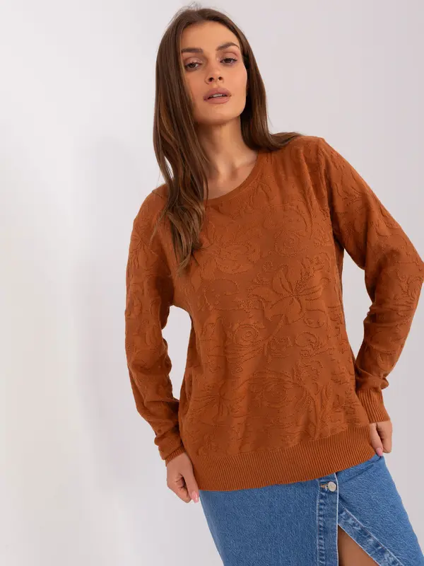 Wool Fashion Italia Sweater-AT-SW-2231A.00P-light brown
