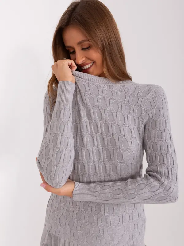 Wool Fashion Italia Sweater-AT-SW-2324-2.68-grey