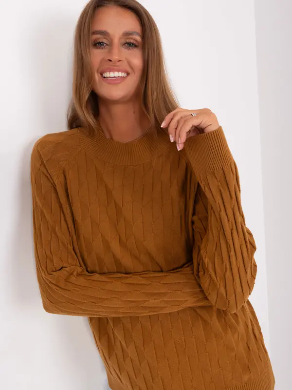 Wool Fashion Italia Sweater-AT-SW-2326.37X-Light Brown