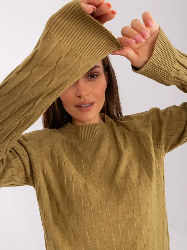 Wool Fashion Italia Sweater-AT-SW-2326.37X-olive
