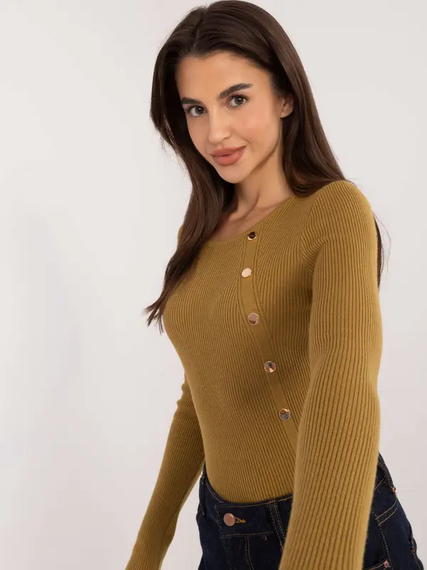 Wool Fashion Italia Sweater-AT-SW-2332-2.62-olive