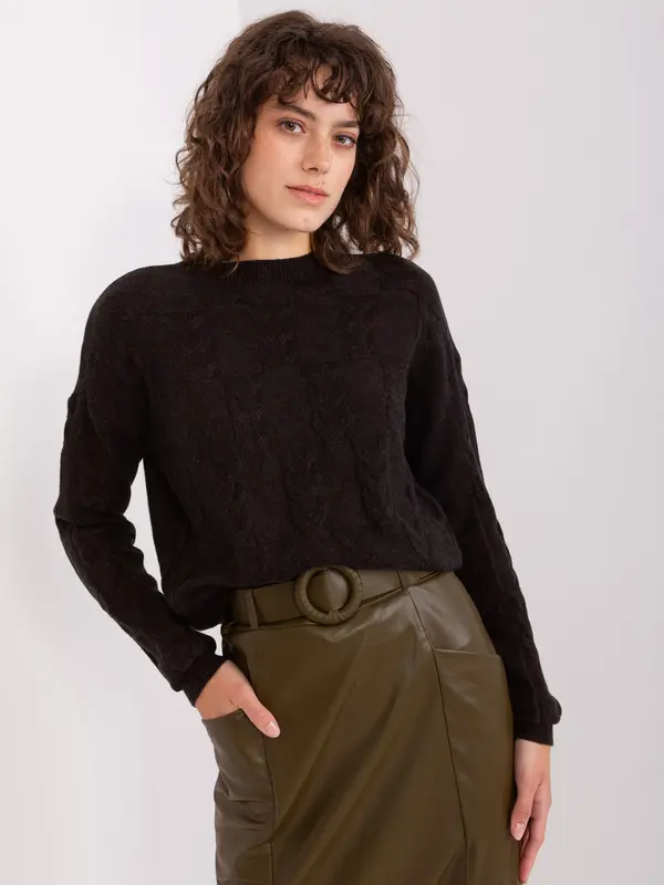 Wool Fashion Italia Sweater-AT-SW-2340.22-black