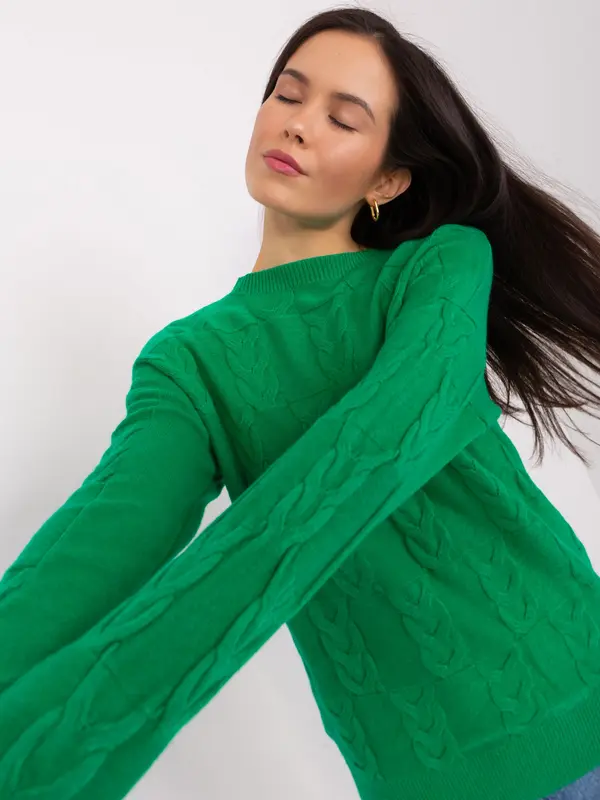 Wool Fashion Italia Sweater-AT-SW-2340.22-green