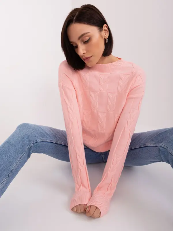 Wool Fashion Italia Sweater-AT-SW-2340.22-light pink