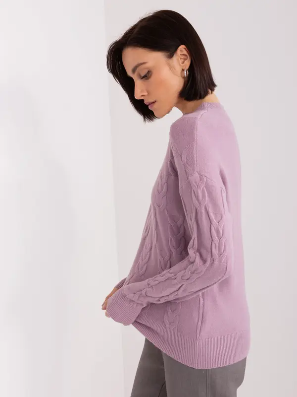 Wool Fashion Italia Sweater-AT-SW-2340.43-purple