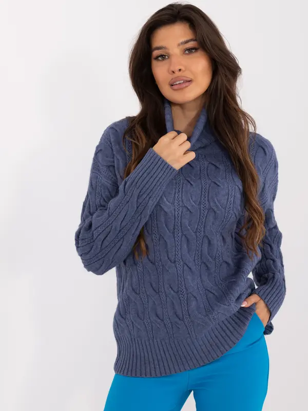 Wool Fashion Italia Sweater-AT-SW-23445.00-dark blue