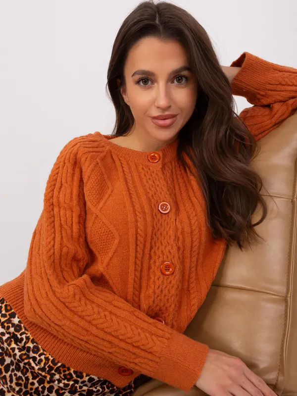 Wool Fashion Italia Sweater-AT-SW-2346-2.99P-Dark Orange