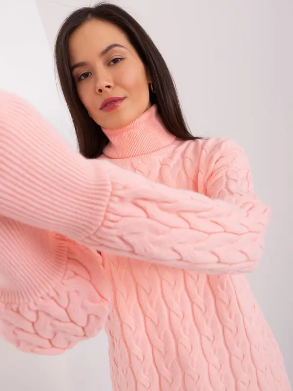 Wool Fashion Italia Sweater-AT-SW-2348.95-Peach