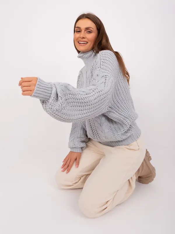 Wool Fashion Italia Sweater-AT-SW-2350.91P-grey