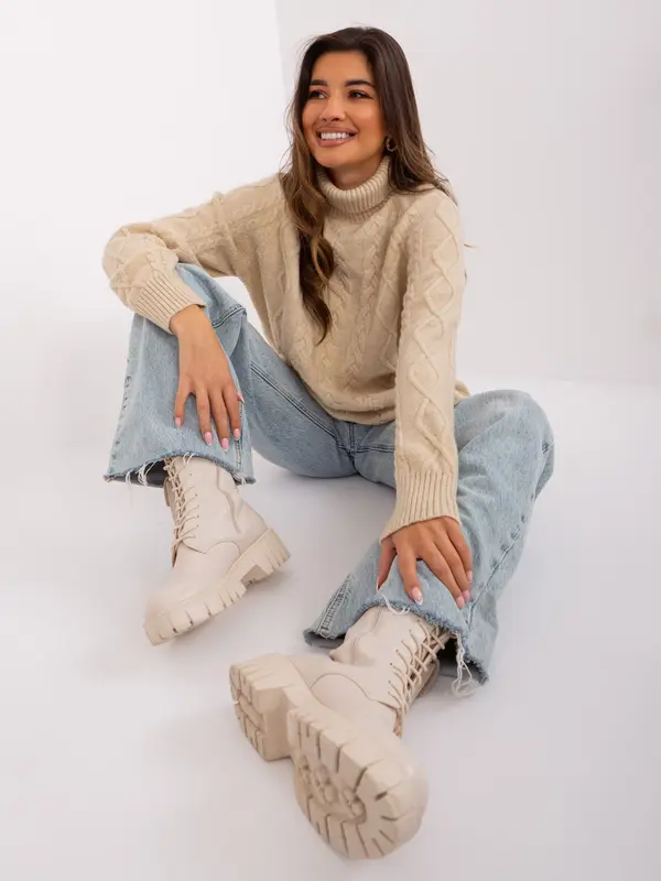 Wool Fashion Italia Sweater-AT-SW-2355-2.12P-beige