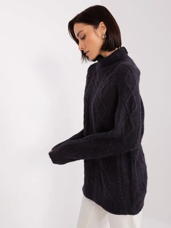 Wool Fashion Italia Sweater-AT-SW-2355-2.30X-Black