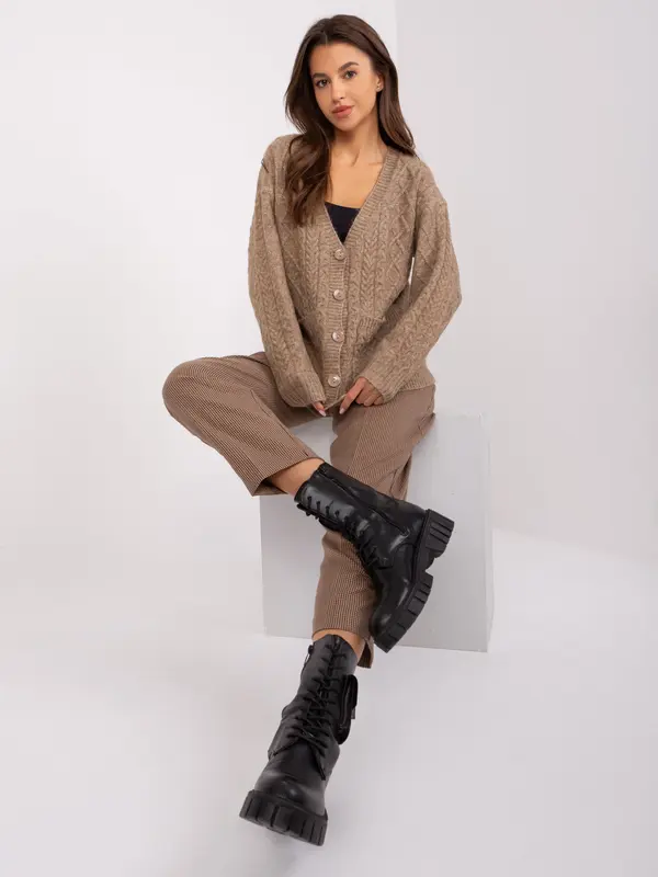 Wool Fashion Italia Sweater-AT-SW-2358.31-dark beige