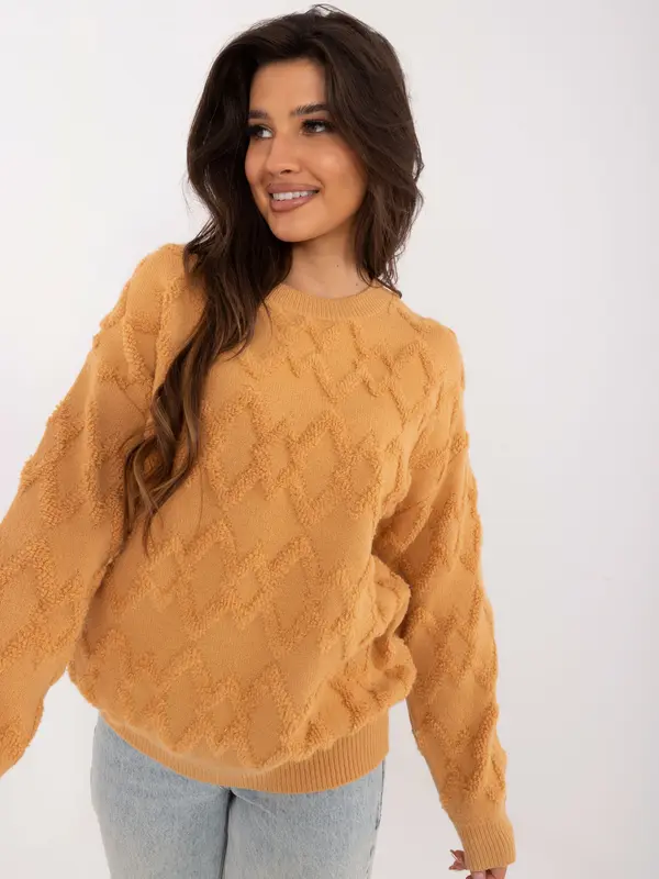 Wool Fashion Italia Sweater-AT-SW-2361.61-camel