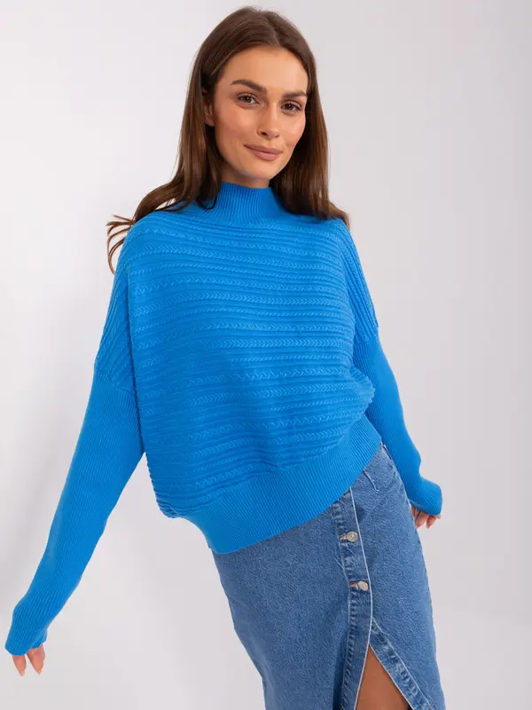 Wool Fashion Italia Sweater-AT-SW-2368.36X-Blue