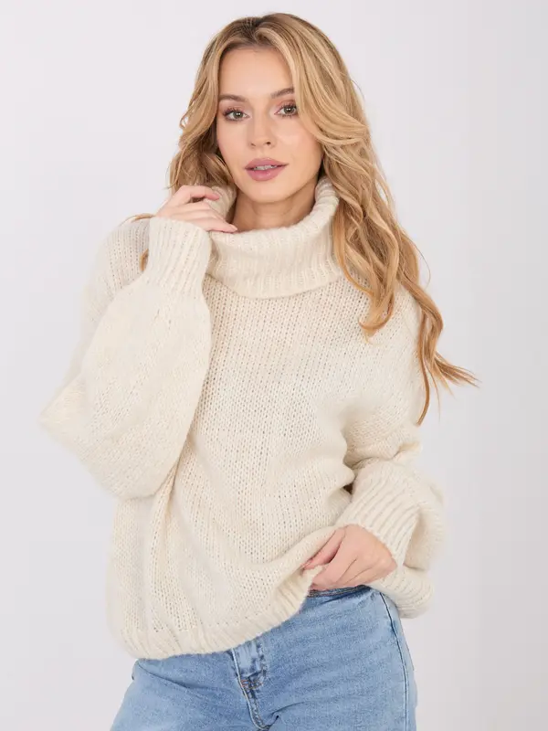 Factory Price Sweater-IN-SW-3176.26-light beige