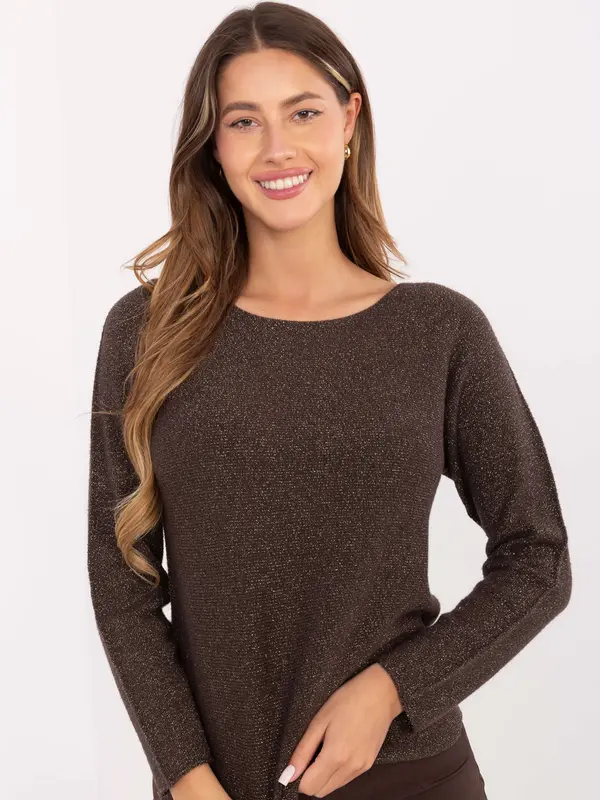 RUE PARIS Sweater-IT-SW-0110.84-dark brown