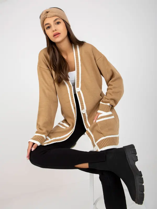 RUE PARIS Sweater-LC-SW-0333.06X-dark beige