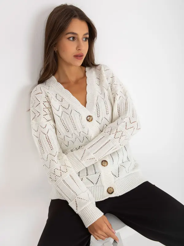 RUE PARIS Sweater-LC-SW-8022.04P-ecru