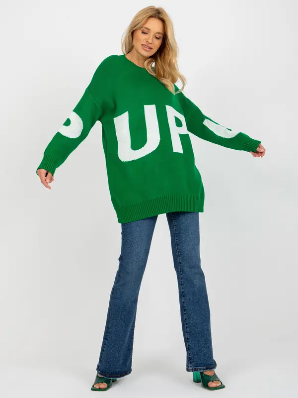 RUE PARIS Sweater-LC-SW-8050.95P-Green