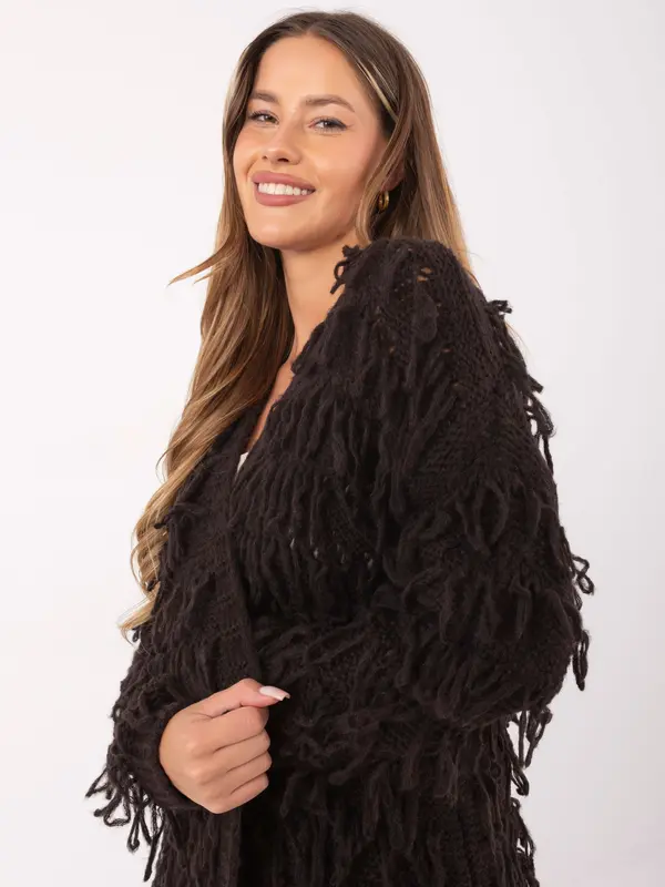 RUE PARIS Sweater-MI-SW-0820.85-dark brown