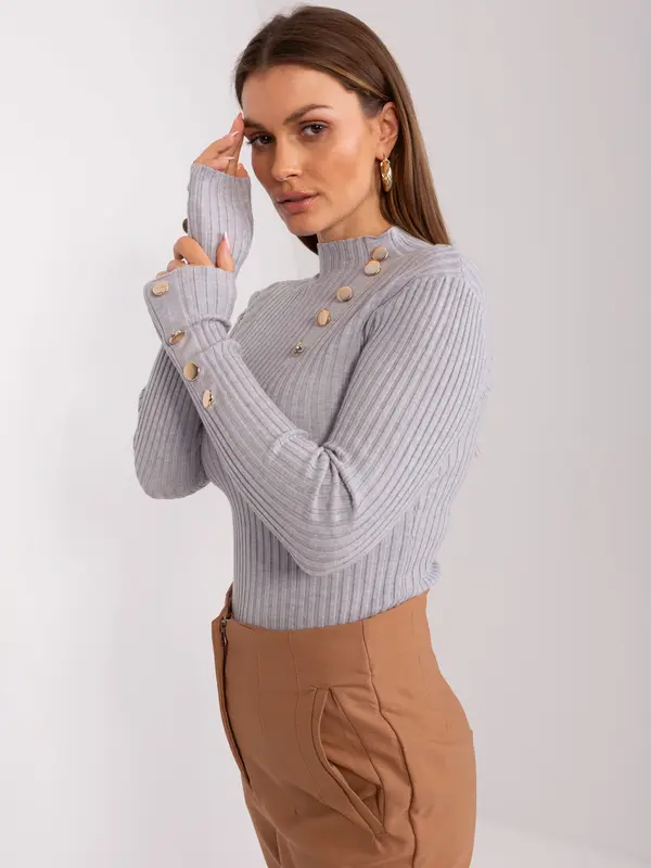 P-M Sweater-PM-SW-PM-3217.08-grey