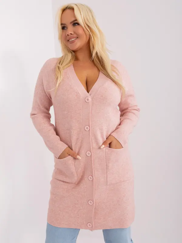 P-M Sweater-PM-SW-PM-3732.10-light pink