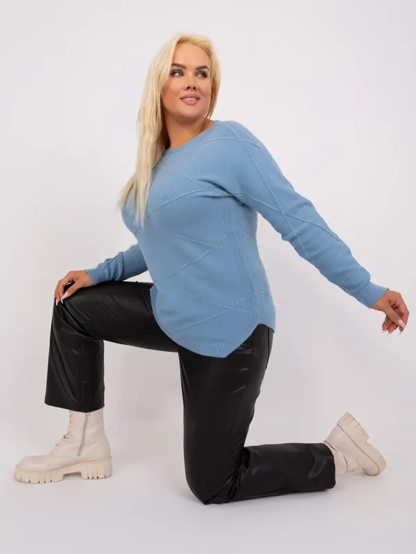 P-M Sweater-PM-SW-PM-3905.13-light blue