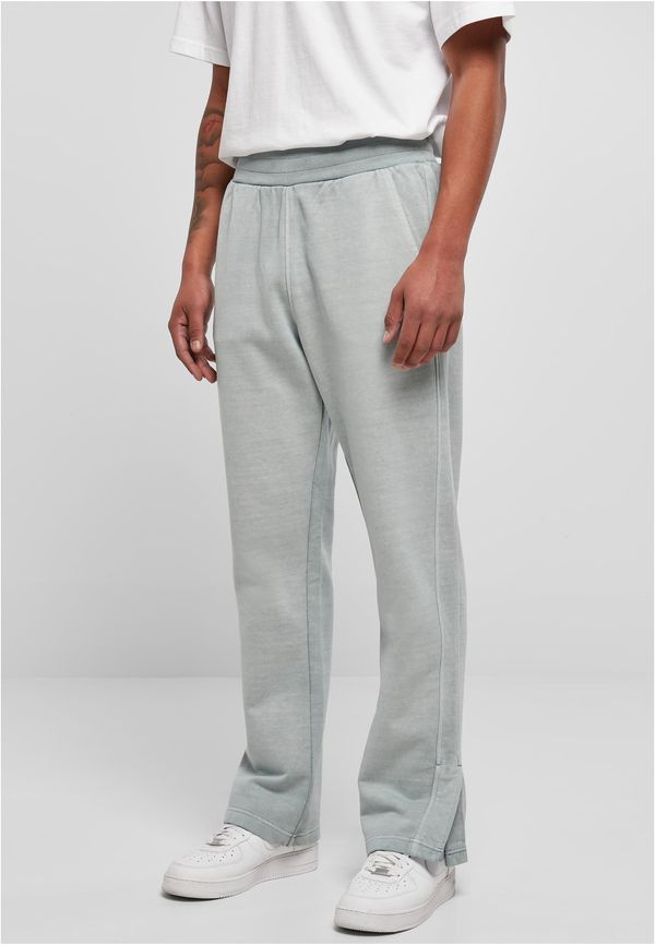 Urban Classics Sweatpants Heavy Terry Garment Dye Slit Summerblue