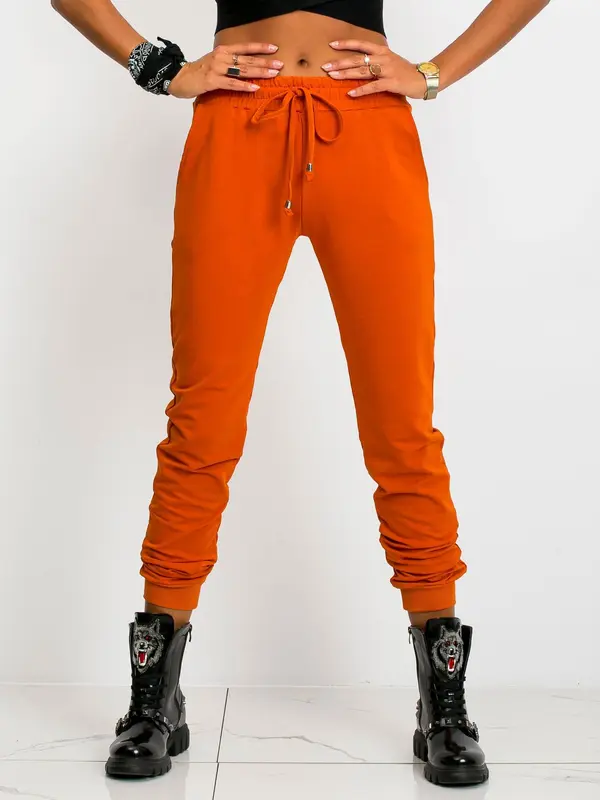 BASIC Feel Good Sweatpants-RV-DR-5040.07X-dark orange