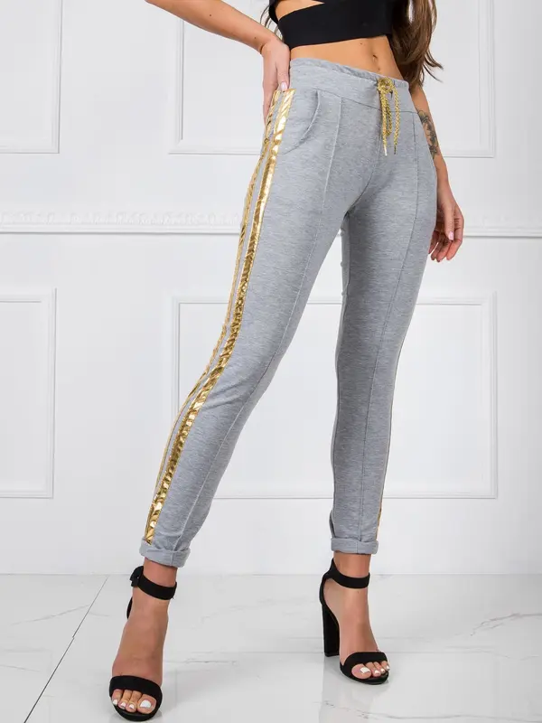 BASIC Feel Good Sweatpants-RV-DR-5408.28P-gray