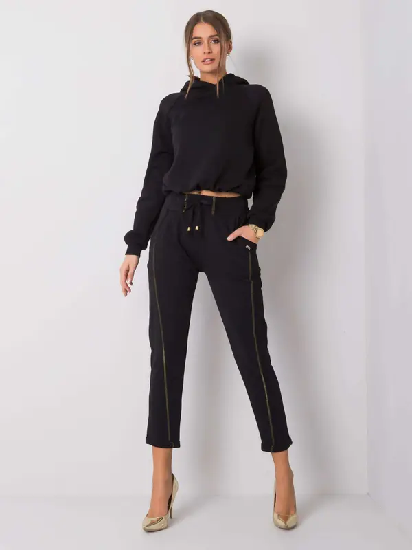 RELEVANCE Sweatpants-RV-DR-6039.13-black