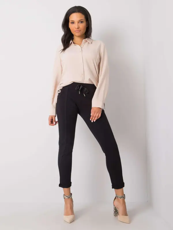 RELEVANCE Sweatpants-RV-DR-6437.18-black