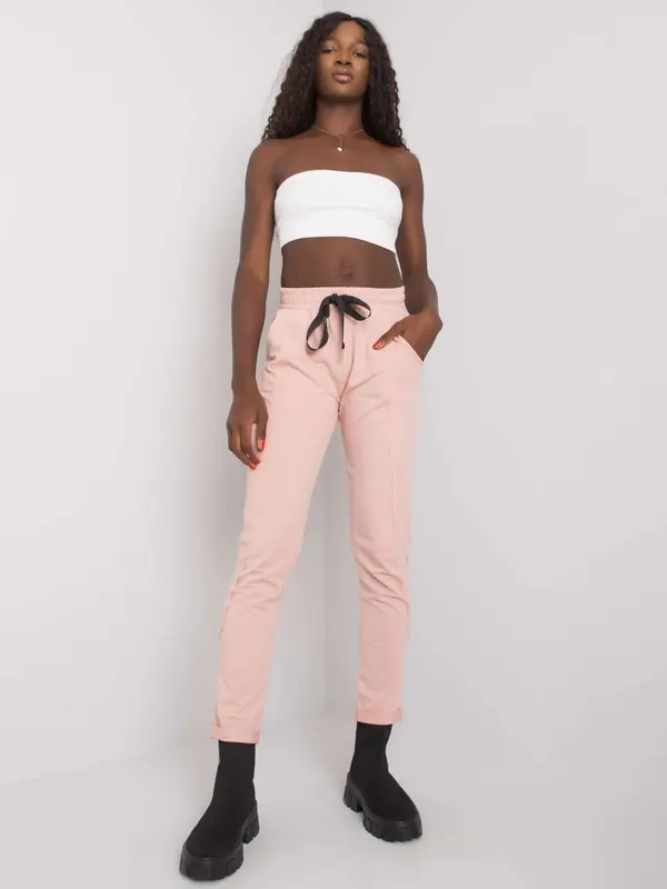 RELEVANCE Sweatpants-RV-DR-6437.18-light pink