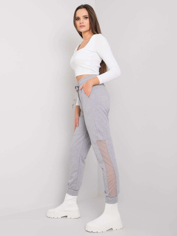 RELEVANCE Sweatpants-RV-DR-6896.48P-gray