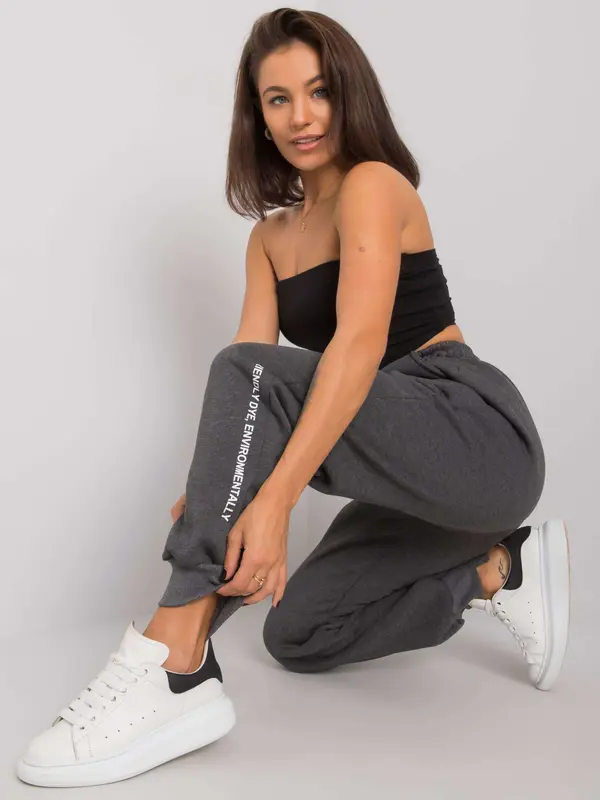 RELEVANCE Sweatpants-RV-DR-7237.81-dark gray
