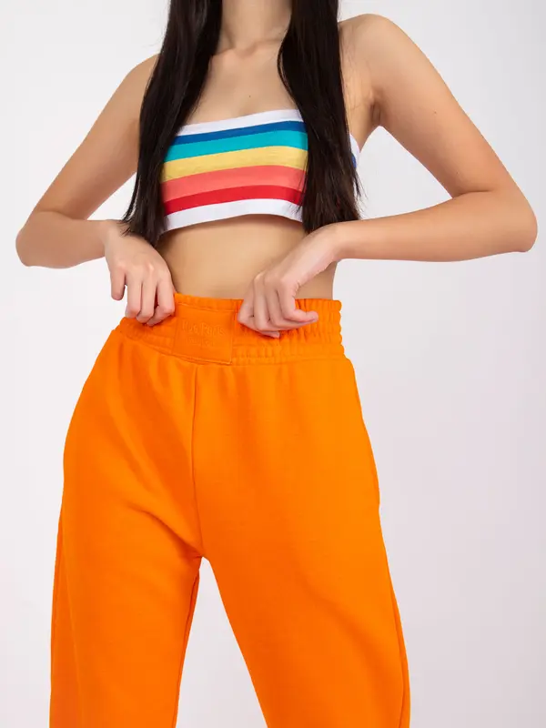RUE PARIS Sweatpants-RV-DR-7460.11-orange