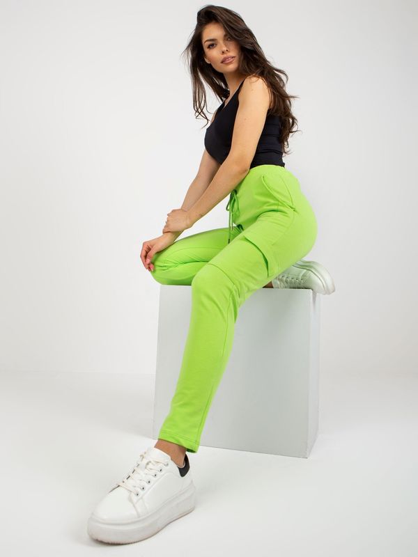 RELEVANCE Sweatpants-RV-DR-8695.80-lime green
