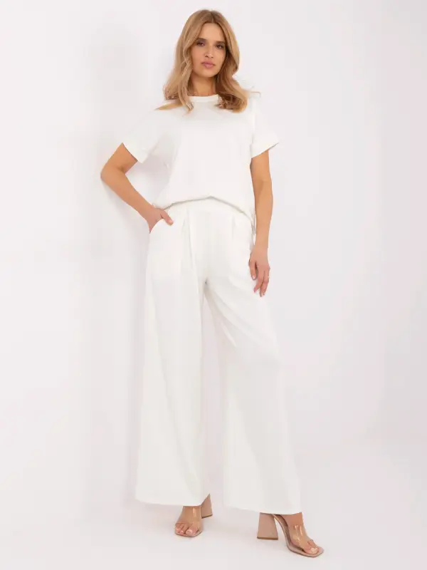 RELEVANCE Sweatpants-RV-DR-A613.69-ecru