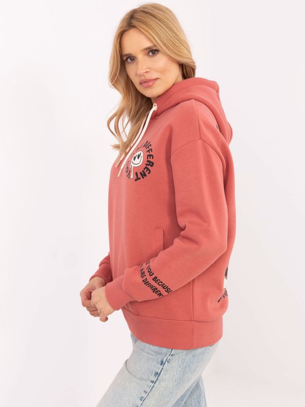 Sublevel Sweatshirt-D10600T02420J-coral