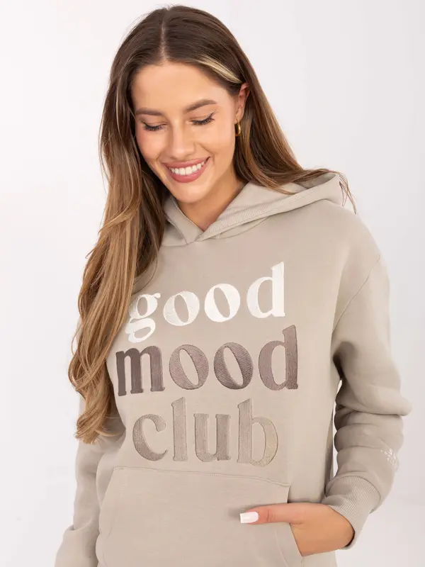 Sublevel Sweatshirt-D10608BC02802A2NO-light beige
