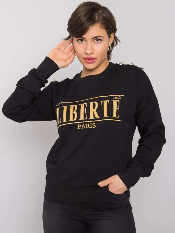 City Donna Sweatshirt-EM-BL-4511.23-black