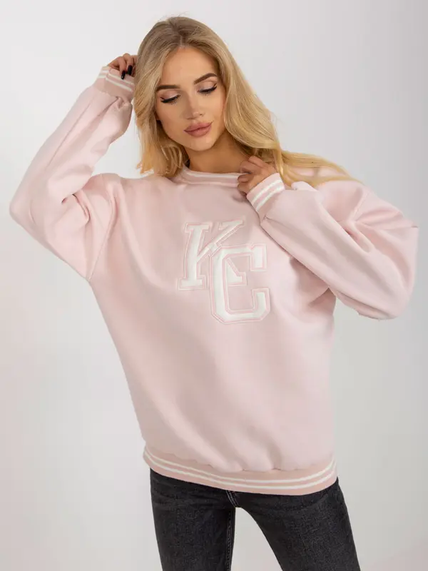 ex moda Sweatshirt-EM-BL-617-KC.86P-light pink
