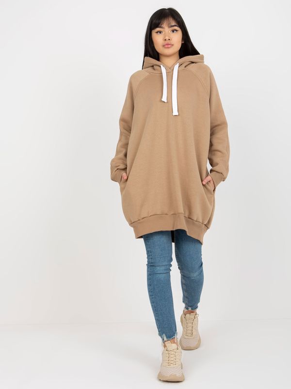 ex moda Sweatshirt-EM-BL-695.25X-dark beige