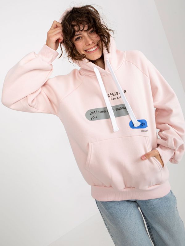ex moda Sweatshirt-EM-BL-718.39P-light pink