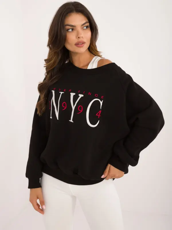 My Red Lips Sweatshirt-EM-BL-857.88-black